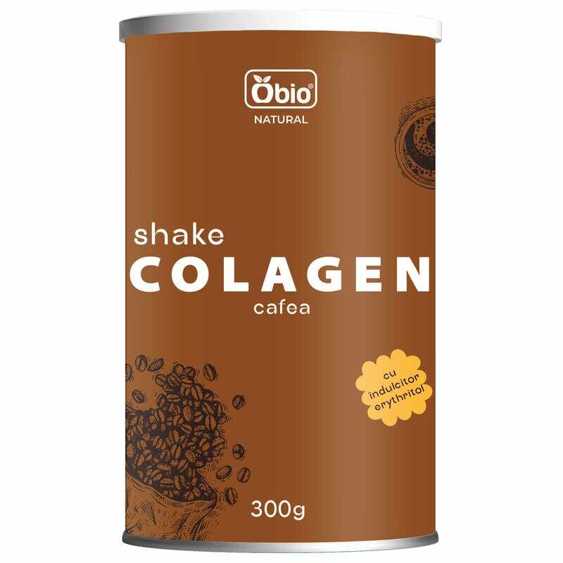 Colagen shake cu cafea 300g, Obio