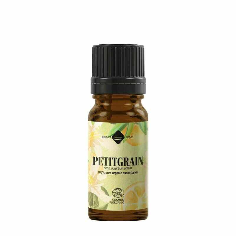 Ulei esential de Petitgrain Bio,10 ml, Ellemental
