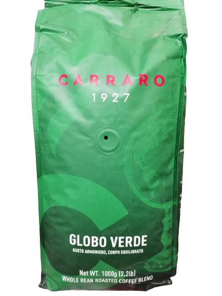 Carraro Globo Verde cafea boabe 1kg