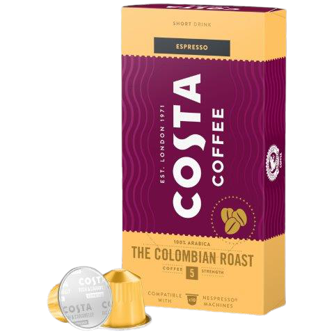 Costa Colombian Roast Single Origin 10 capsule compatibile Nespresso
