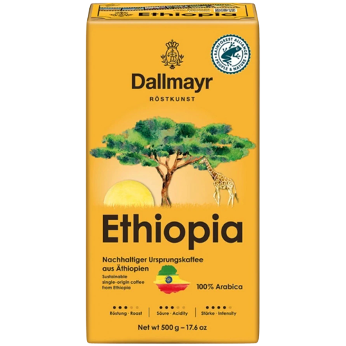 Dallmayr Ethiopia UTZ 500g cafea macinata