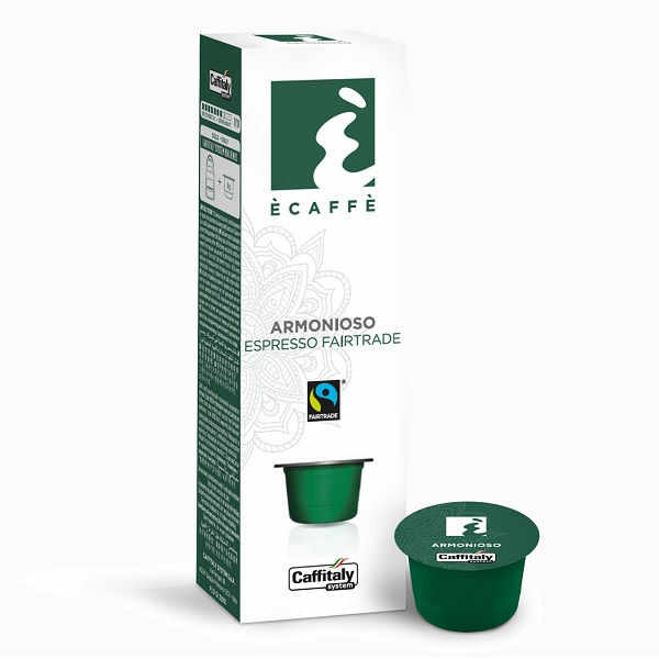 Ecaffe Armonioso Fairtrade cafea capsule