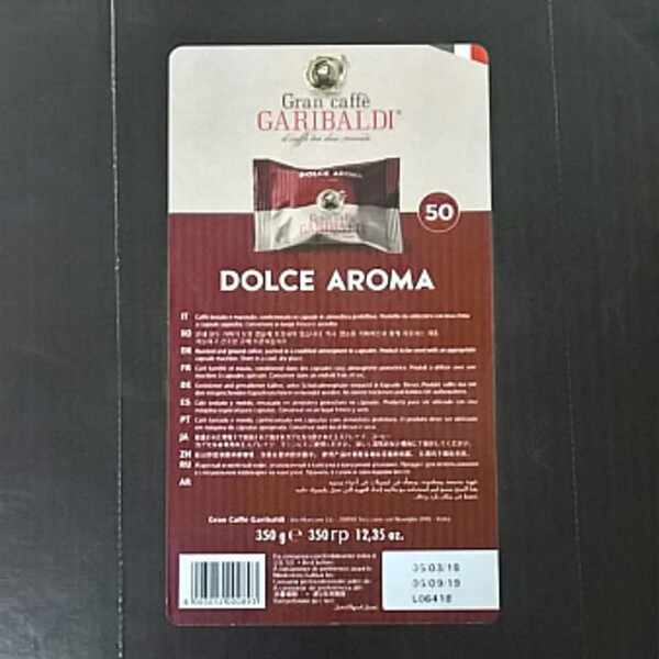 Garibaldi Dolce Aroma capsule compatibile Espresso Point 50buc