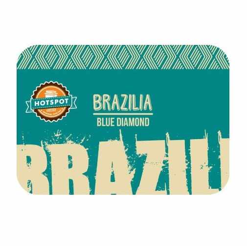 Hotspot Brazilia Blue Diamond cafea boabe 250gr