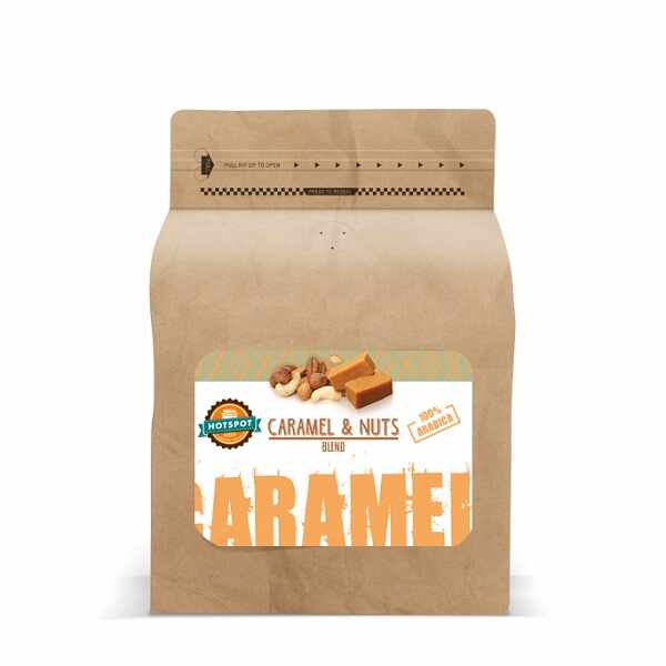 Hotspot Caramel & Nuts Blend 250g cafea boabe
