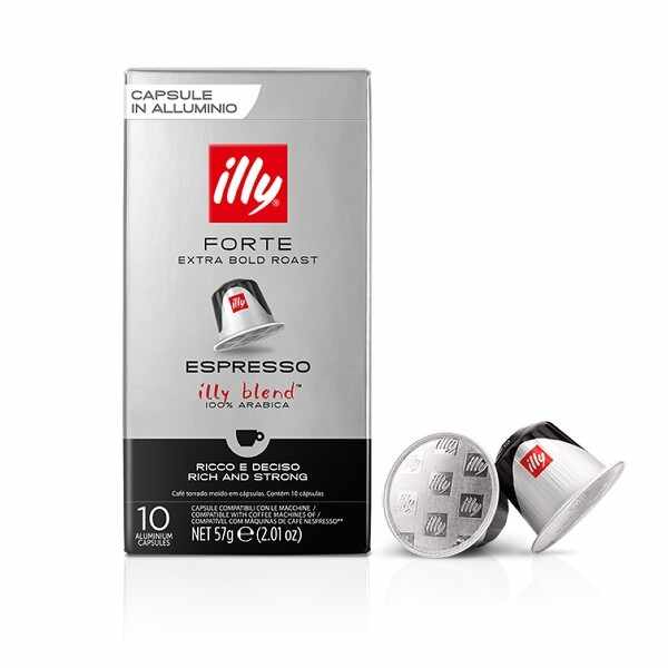 Illy Forte 10 capsule compatibile Nespresso