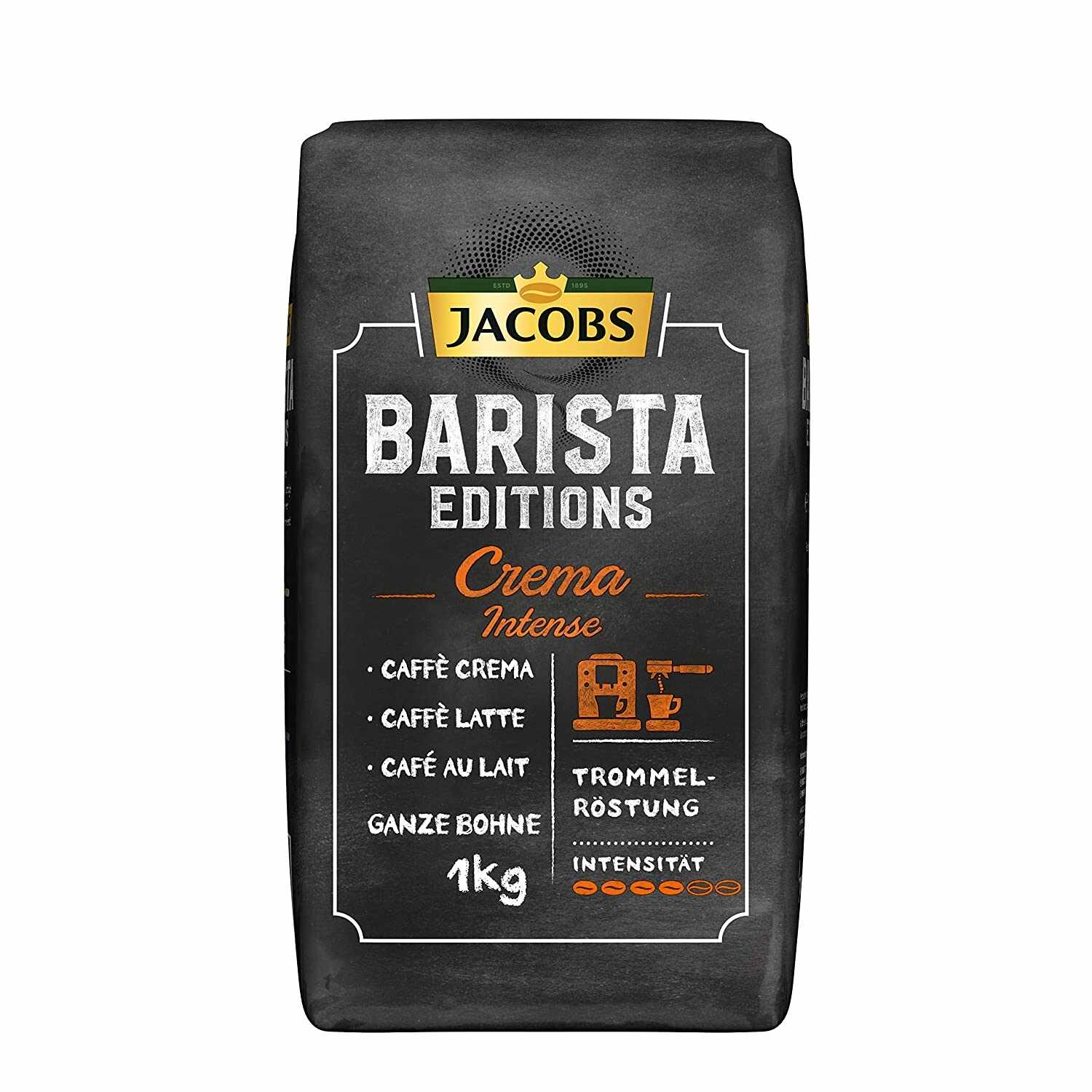 Jacobs Barista Editions Crema Intense 1kg boabe