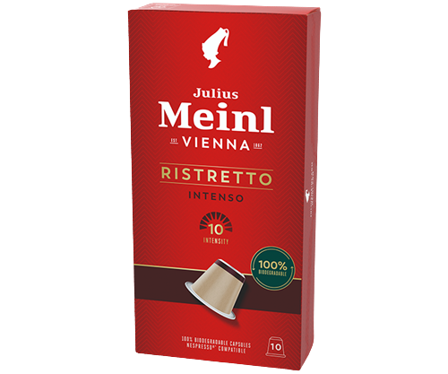 Julius Meinl Ristretto Intenso capsule compatibile Nespresso