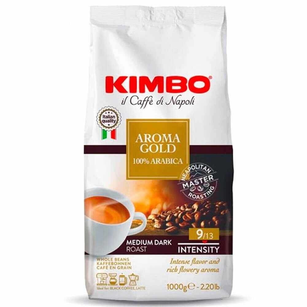 Kimbo Aroma Gold 100% Arabica 1kg cafea boabe