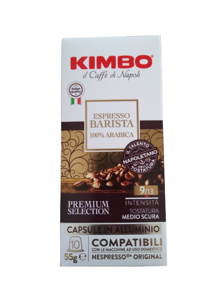 Kimbo Espresso Barista 100% capsule cafea aluminiu compatibile Nespresso