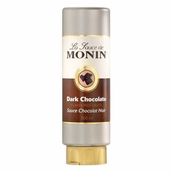 Monin Gourmet Sauce Dark Chocolate topping cafea 500ml