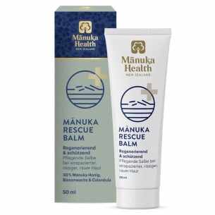 Manuka Rescue Balm - Cremă reparatoare cu 30% miere de Manuka - pentru piele aspră, crăpată - 50 ml