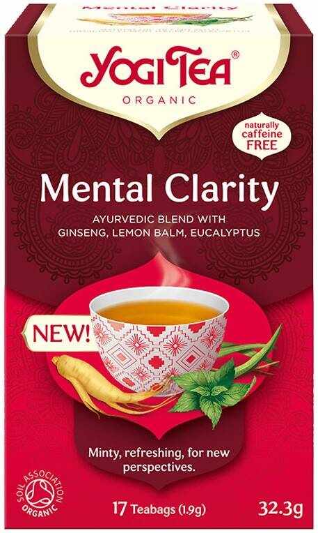 Ceai Mental Clarity , eco-bio, 17 pl- Yogi Tea
