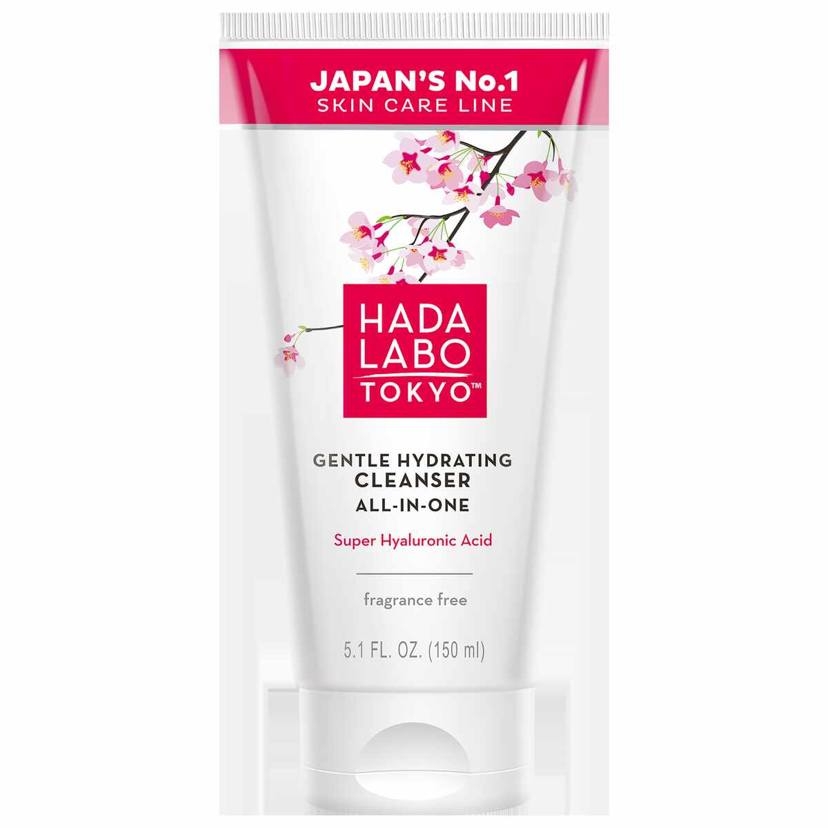 Gentle Hydrating Cleanser - Lotiune hidratanta de curatare cu super hyaluronic acid, 150 ml, Hada Labo Tokyo