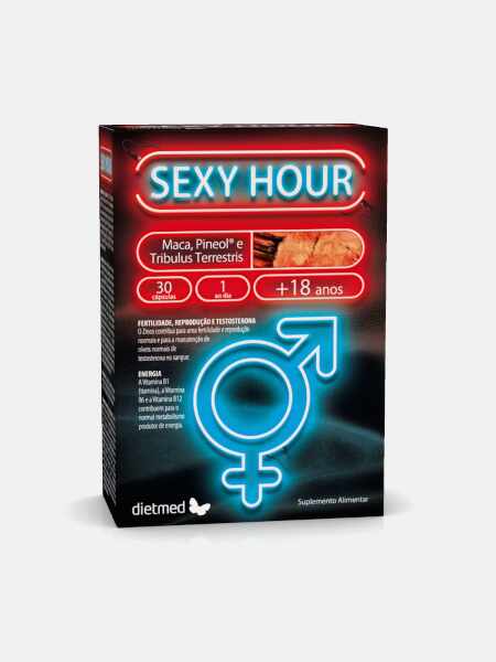 SEXY HOUR – sustine performanta sexuala - 30 CAPSULE – DIETMED - Type Nature