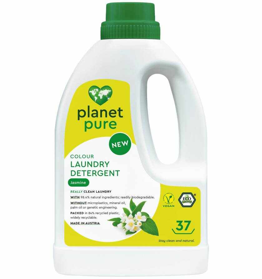 Detergent pentru rufe colorate - iasomie - eco-bio, 1.48 litri, Planet Pure