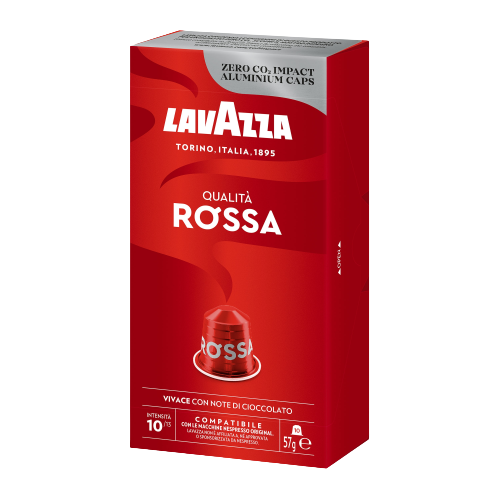 Lavazza Qualita Rossa 10 capsule aluminiu compatibile Nespresso