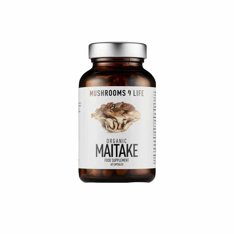 Organic Maitake Mushroom 1000 mg Full Spectrum, 60 capsule, Mushrooms4Life