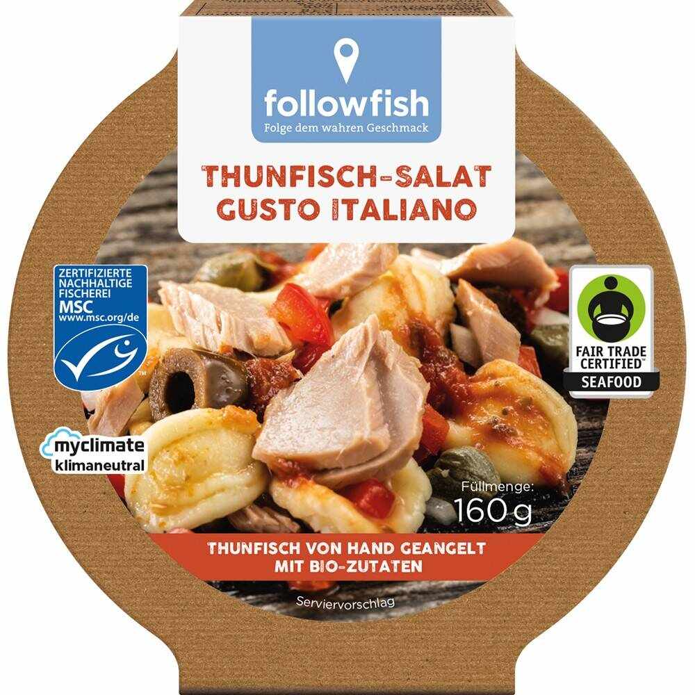 Salata cu ton el Gusto Italiano, 160 g, Followfish
