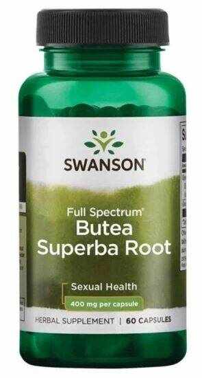 Butea Superba Root 400 mg, 60 capsule - Swanson