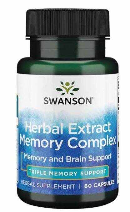 Herbal Extract Memory Complex (complex memorie) - 60 Capsule Swanson