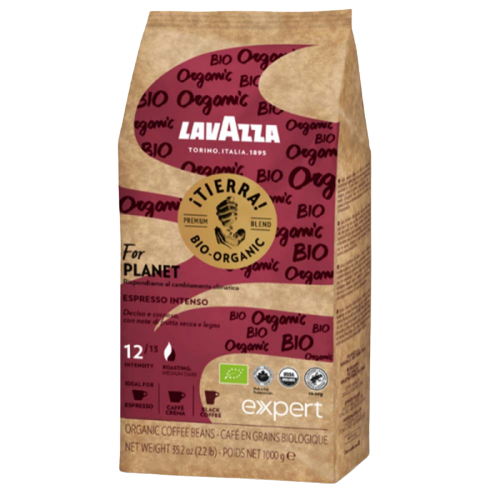 Lavazza Expert Tierra Bio Organic Intenso UTZ cafea boabe 1kg