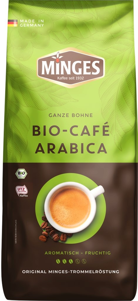 Minges Bio Café Arabica 100% 1kg cafea boabe