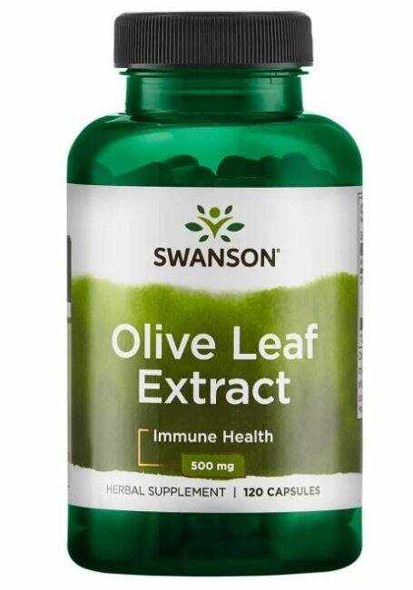 Olive Leaf Extract (Frunze Maslin) 500 mg, 120 capsule - Swanson