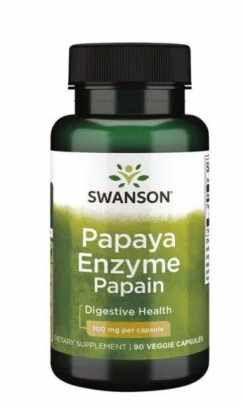 Papaya Enzyme Papain 100mg, 90 Capsule - Swanson