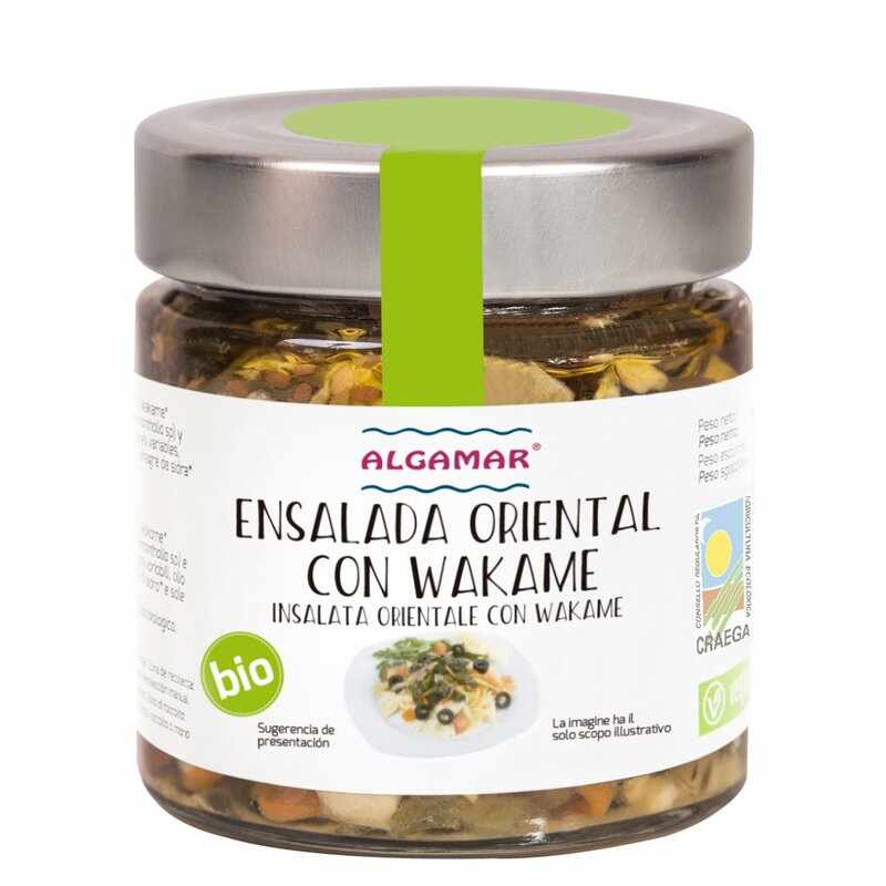 Salata orientala cu alge wakame bio, 180g