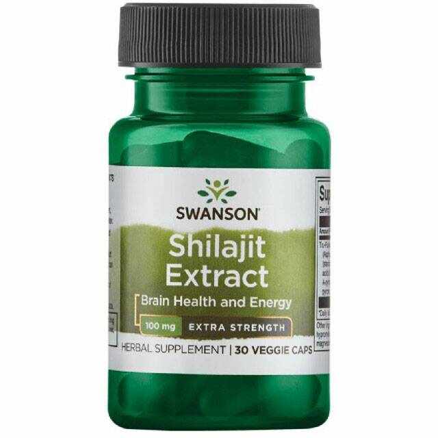 Shilajit Extract Extra Strength, Mumio - TruFulvic, 100 mg, 30 capsule, Swanson