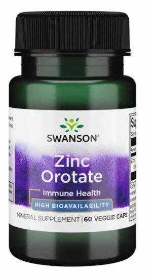 Zinc Orotate High Bioavailability 60 capsule - Swanson