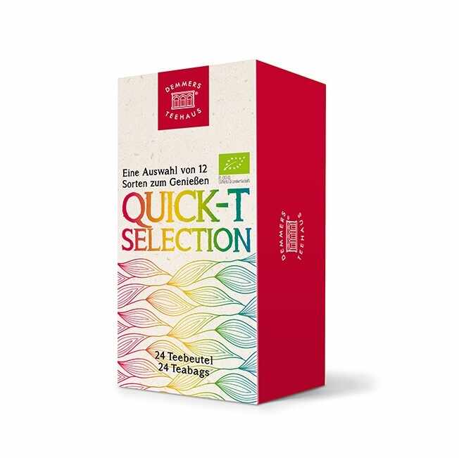 Demmers Selection Kit Quick-T ceai aromat cutie 24 plic asortate