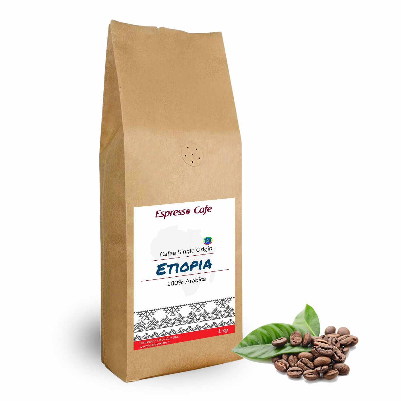 Etiopia Sidamo cafea boabe de origine 1kg