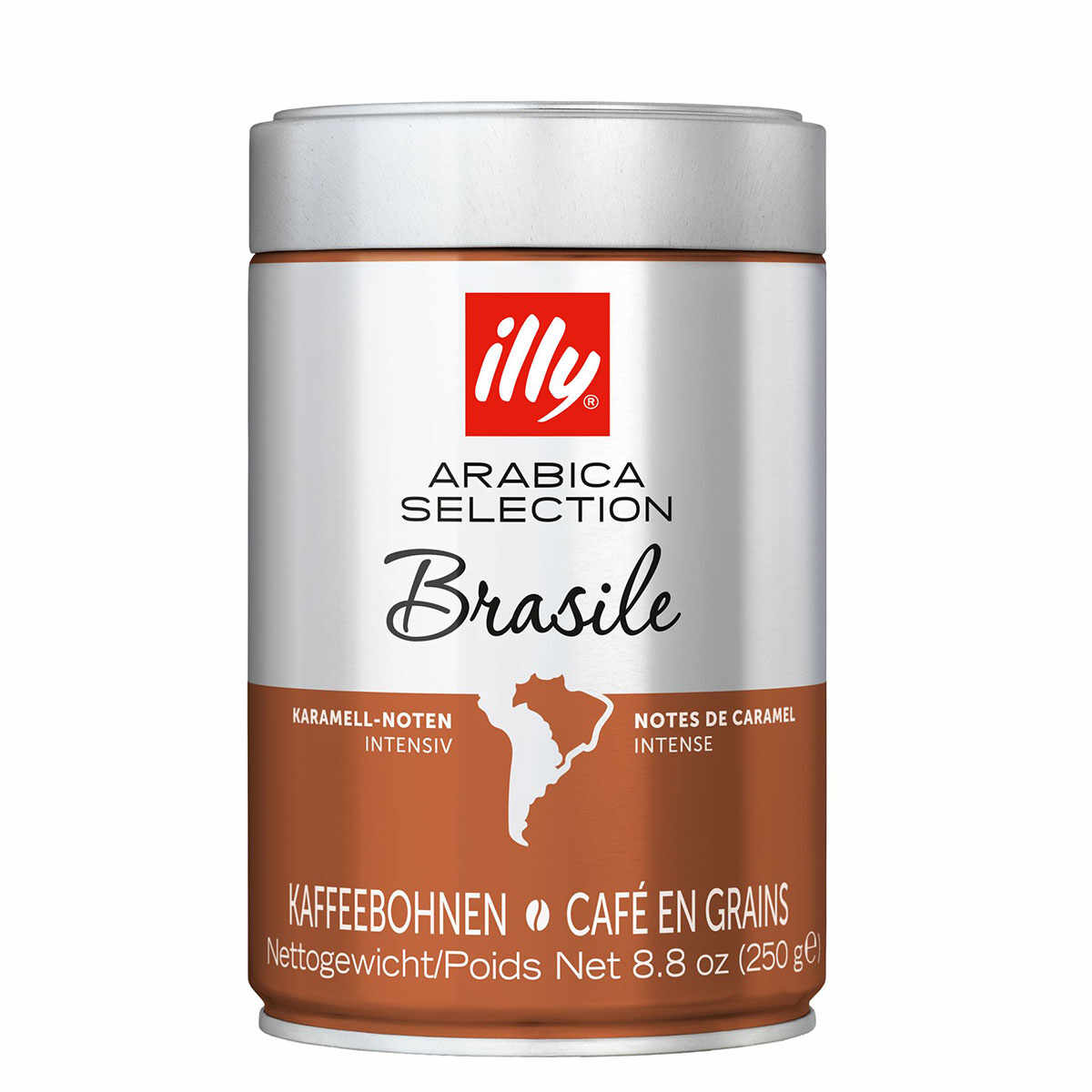 Illy Arabica Brazilia cafea boabe 250g