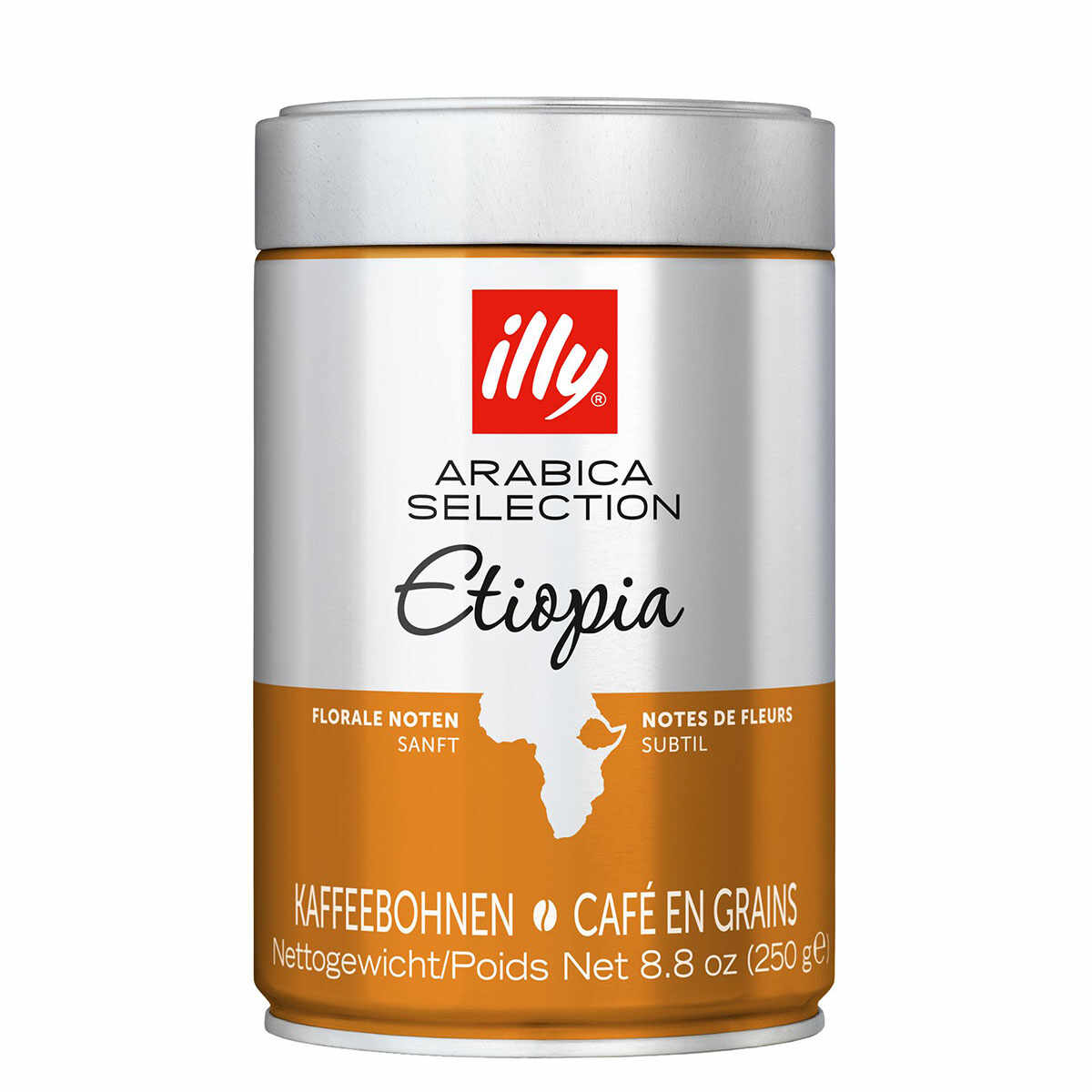 Illy Arabica Ethiopia cafea boabe 250g