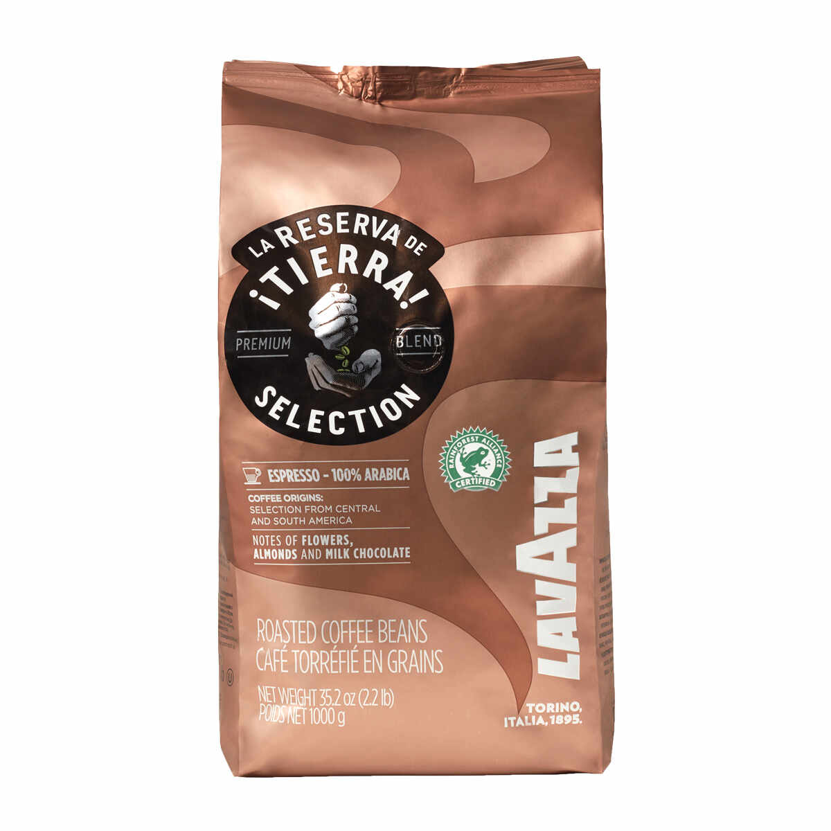 Lavazza Tierra Selection cafea boabe 1kg