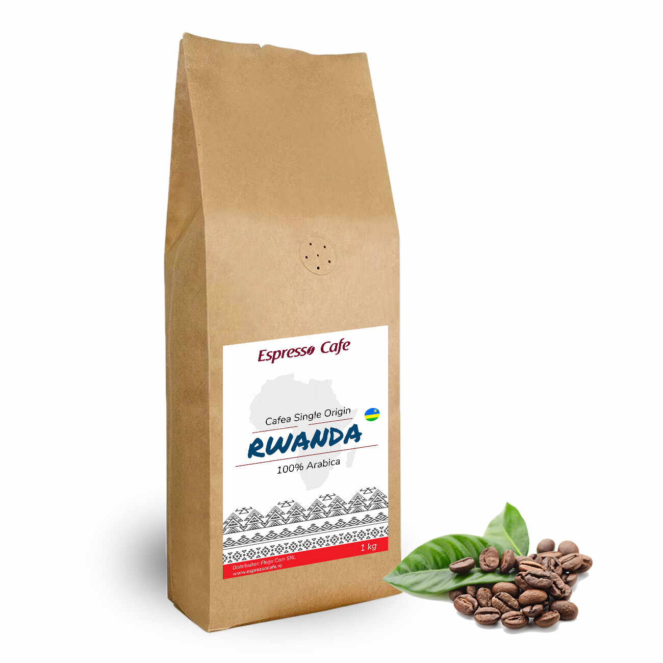 Rwanda cafea boabe de origine 1kg