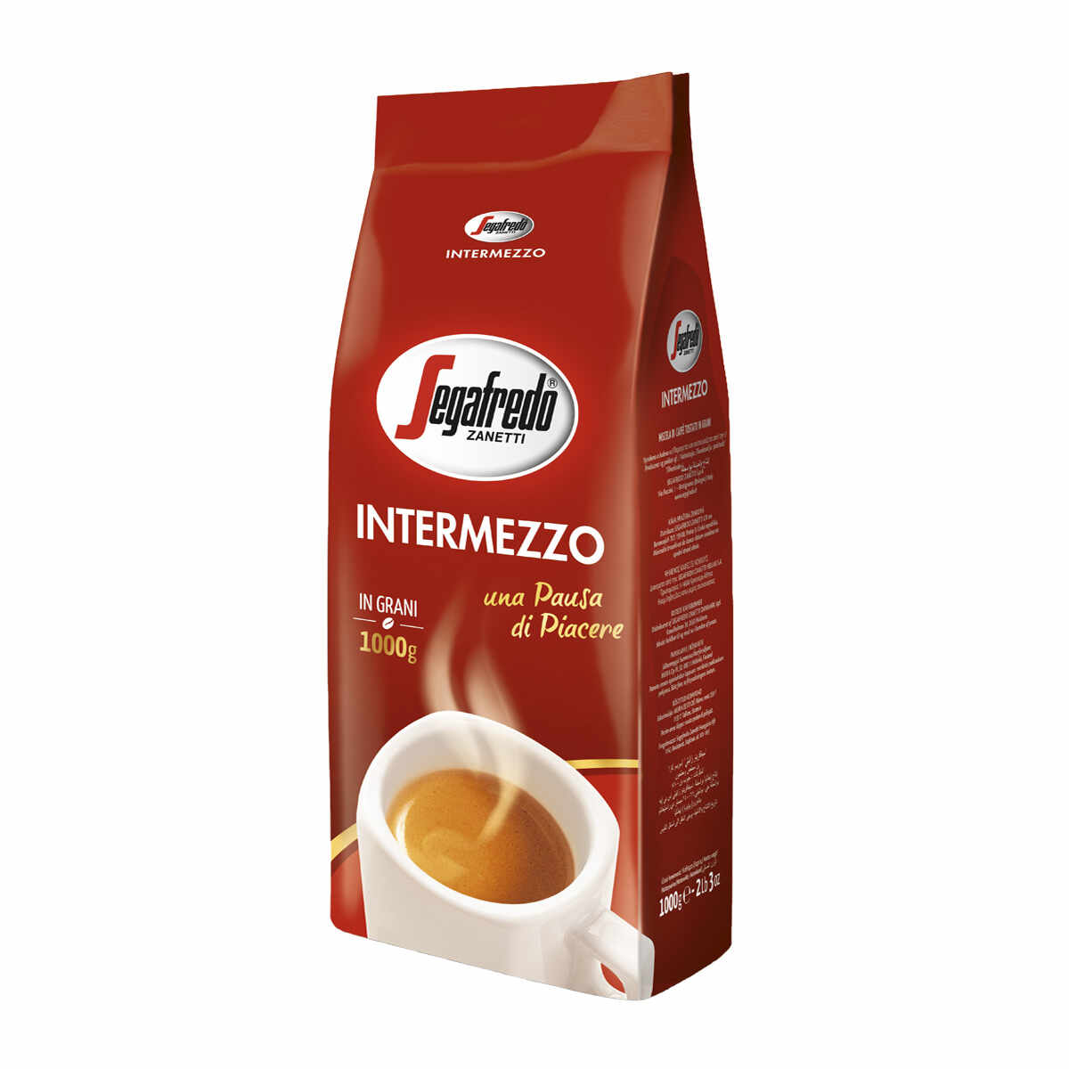 Segafredo Intermezzo cafea boabe 1 kg
