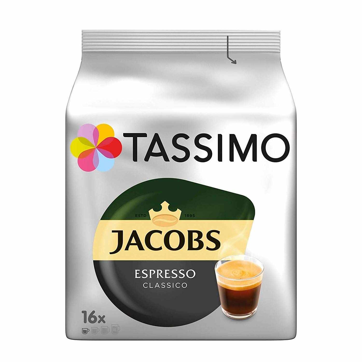 Capsule cafea Tassimo Jacobs Espresso Classico 16 buc