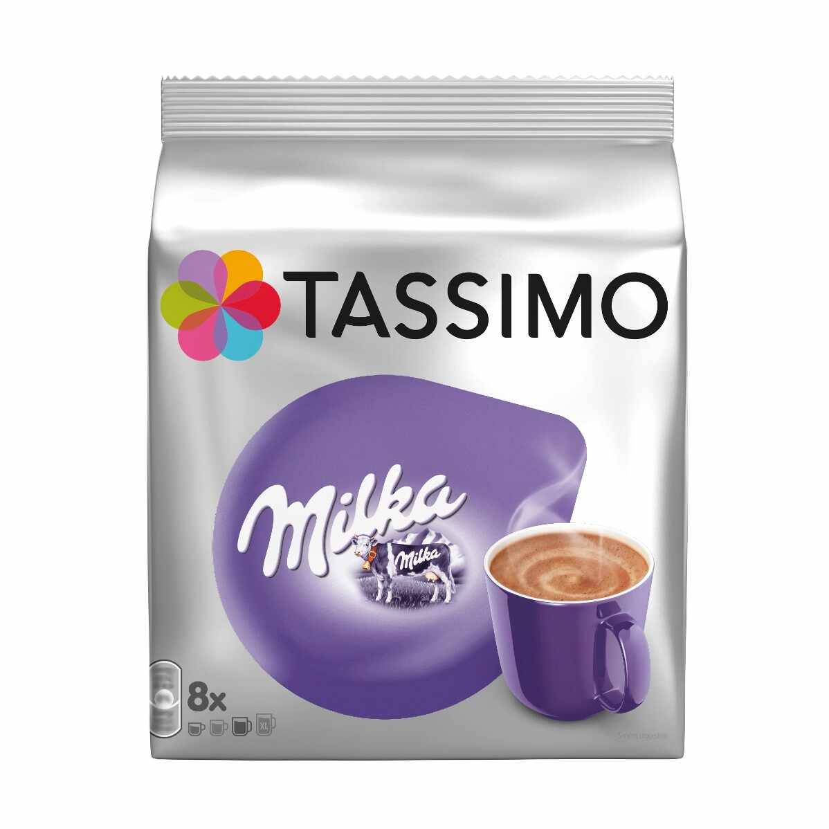 Capsule ciocolata Jacobs Tassimo Milka 8 buc
