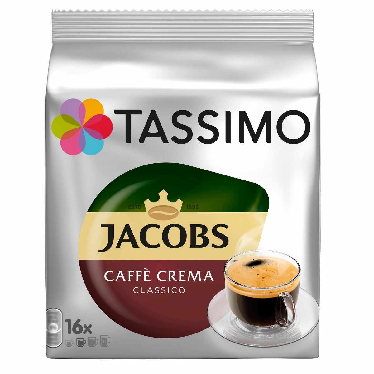 Capsule Tassimo Caffe Crema classico 16 buc