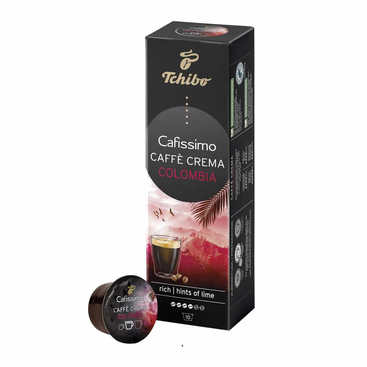 Capsule Tchibo Cafissimo Caffe Crema Colombia 10 buc