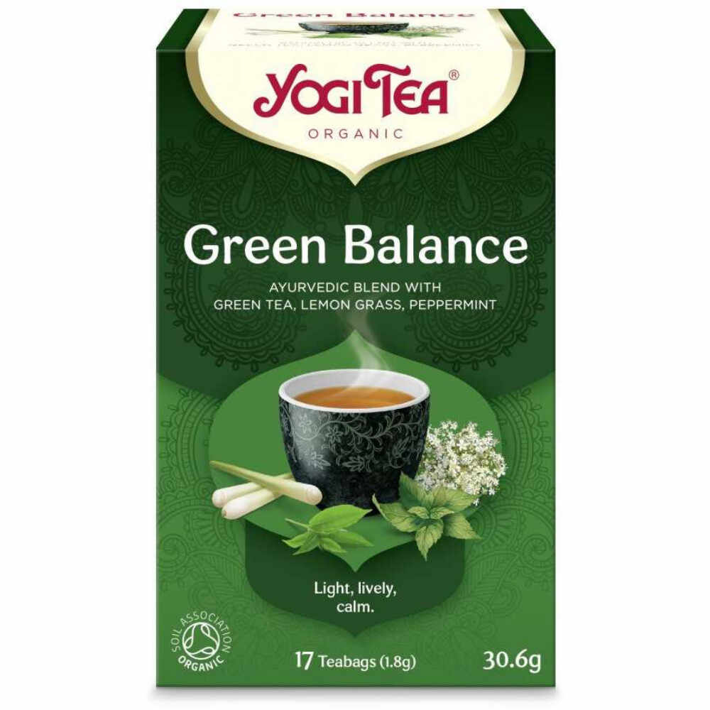 Ceai Bio Echilibru Verde Yogi Tea