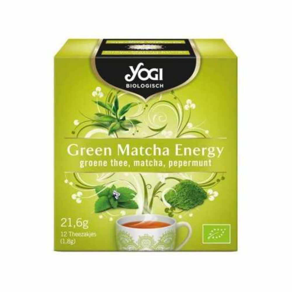 Ceai Bio Green Matcha Energy Yogi Tea