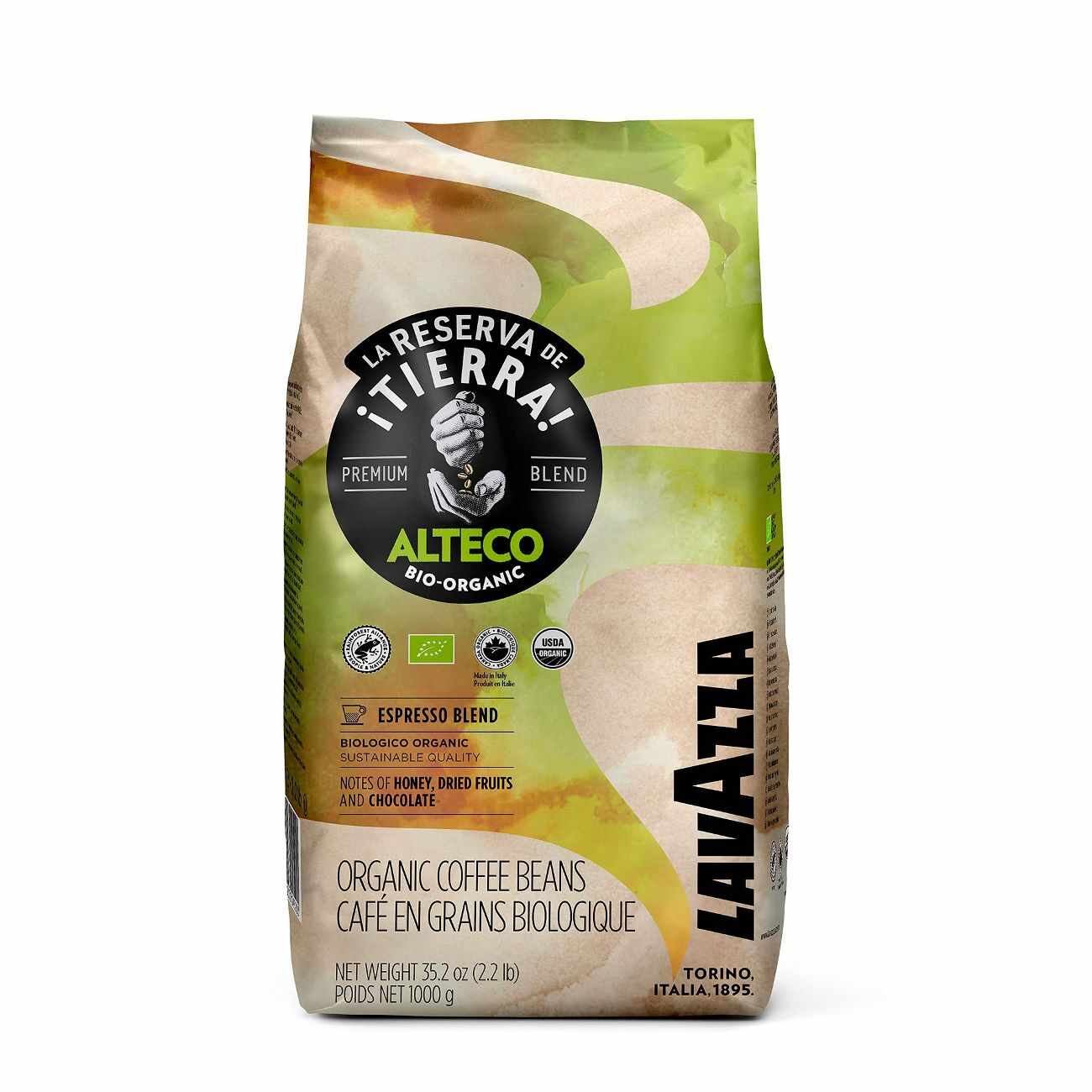 Lavazza Alteco Bio Organic UTZ cafea boabe 1 kg