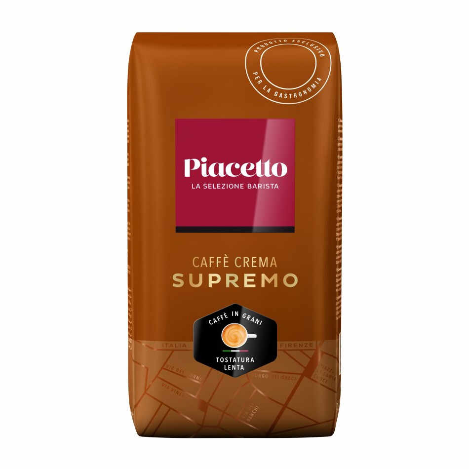 Piacetto Supremo Cafe Crema cafea boabe 1 kg