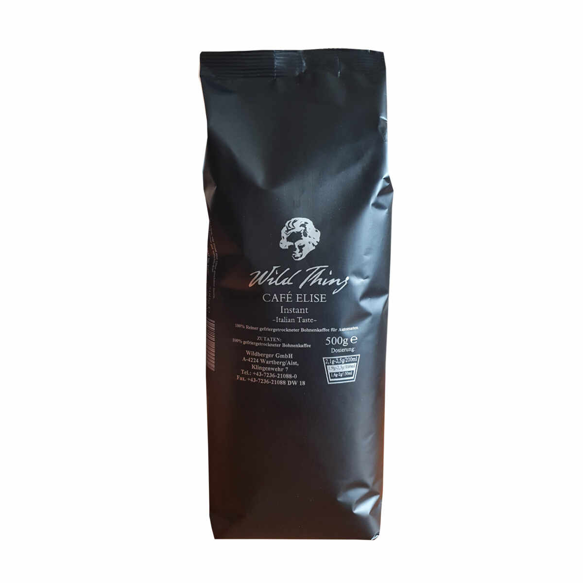 Wild Thing Elise cafea instant granulata 500g