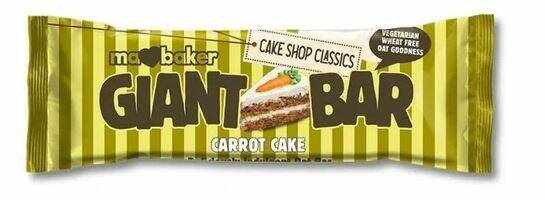 Baton din Ovaz ciocolata alba si Carrot Cake 100g - Ma Baker