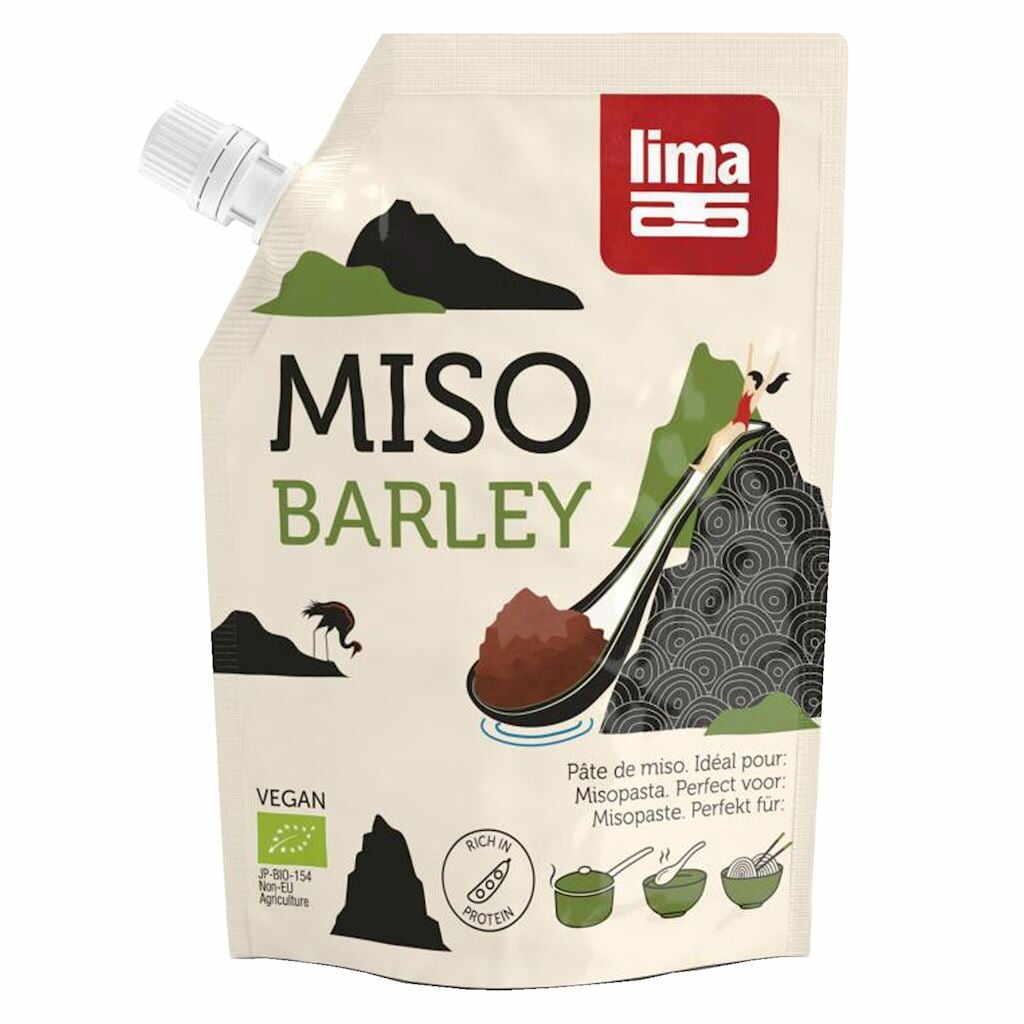 Miso de orz (pastă de orz și soia) Bio 300 g Lima
